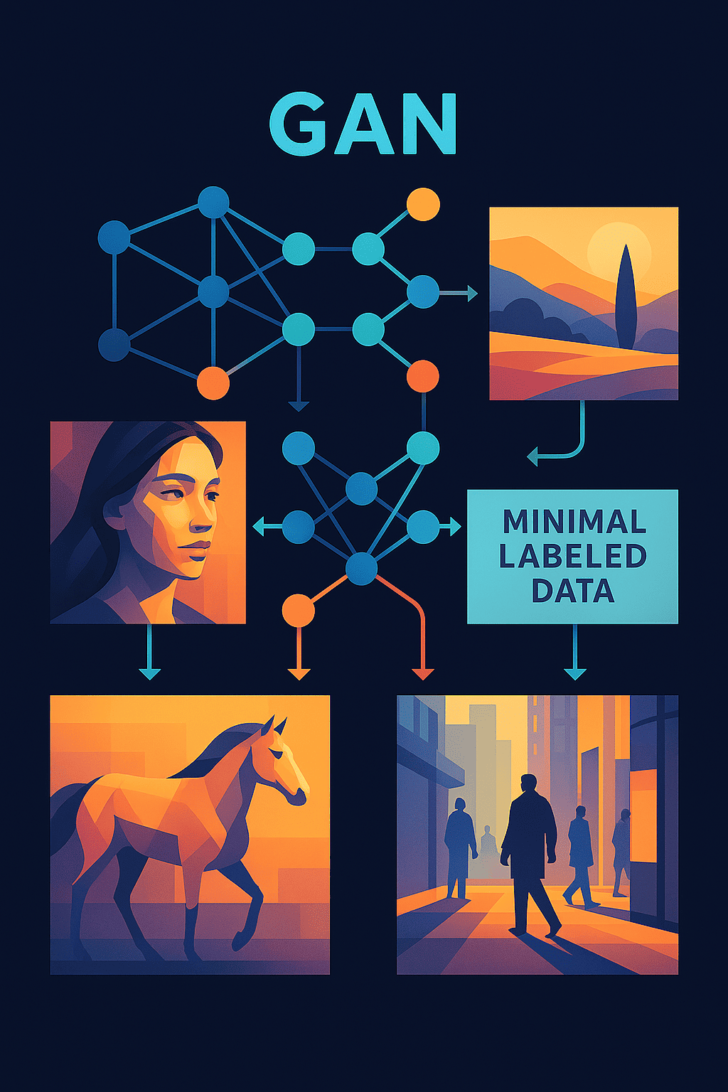 Data-Efficient GANs via Cross-Domain Consistency